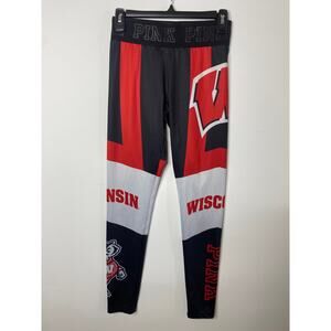 Victoria's Secret Pink Wisconsin Badger leggings size small